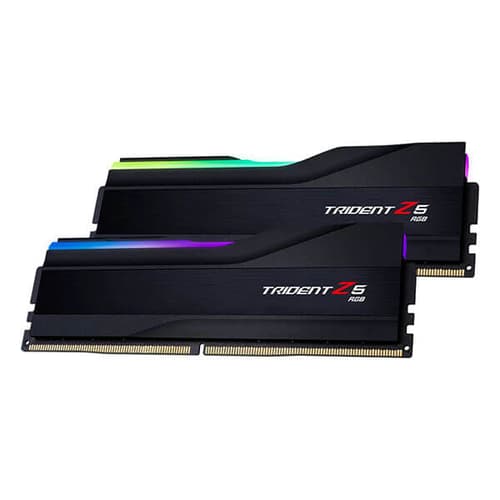 G.Skill Trident Z5 RGB 32GB (16GBx2) DDR5 7200MHz Desktop RAM (Matte Black)